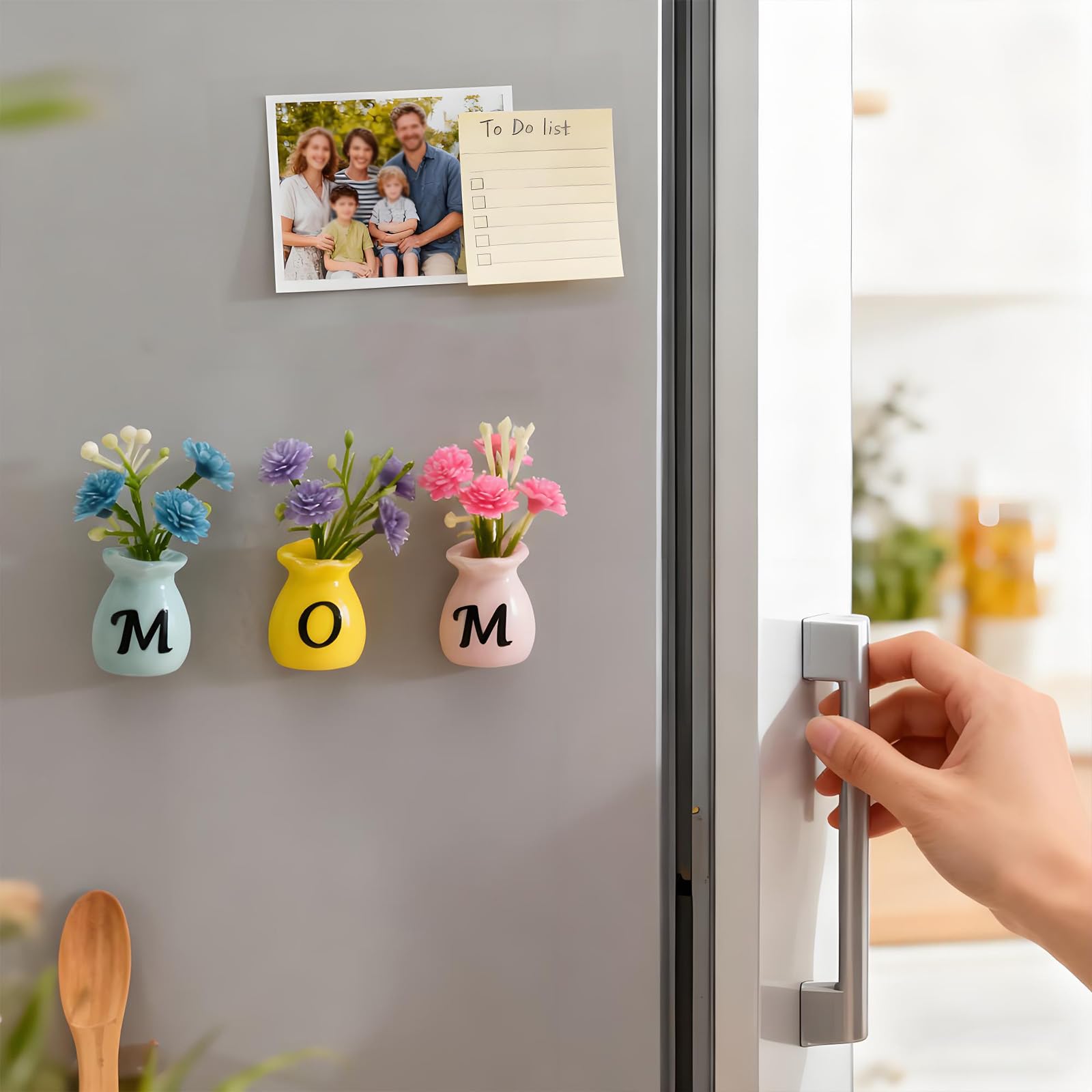 Durable ceramic magnets with glossy finish