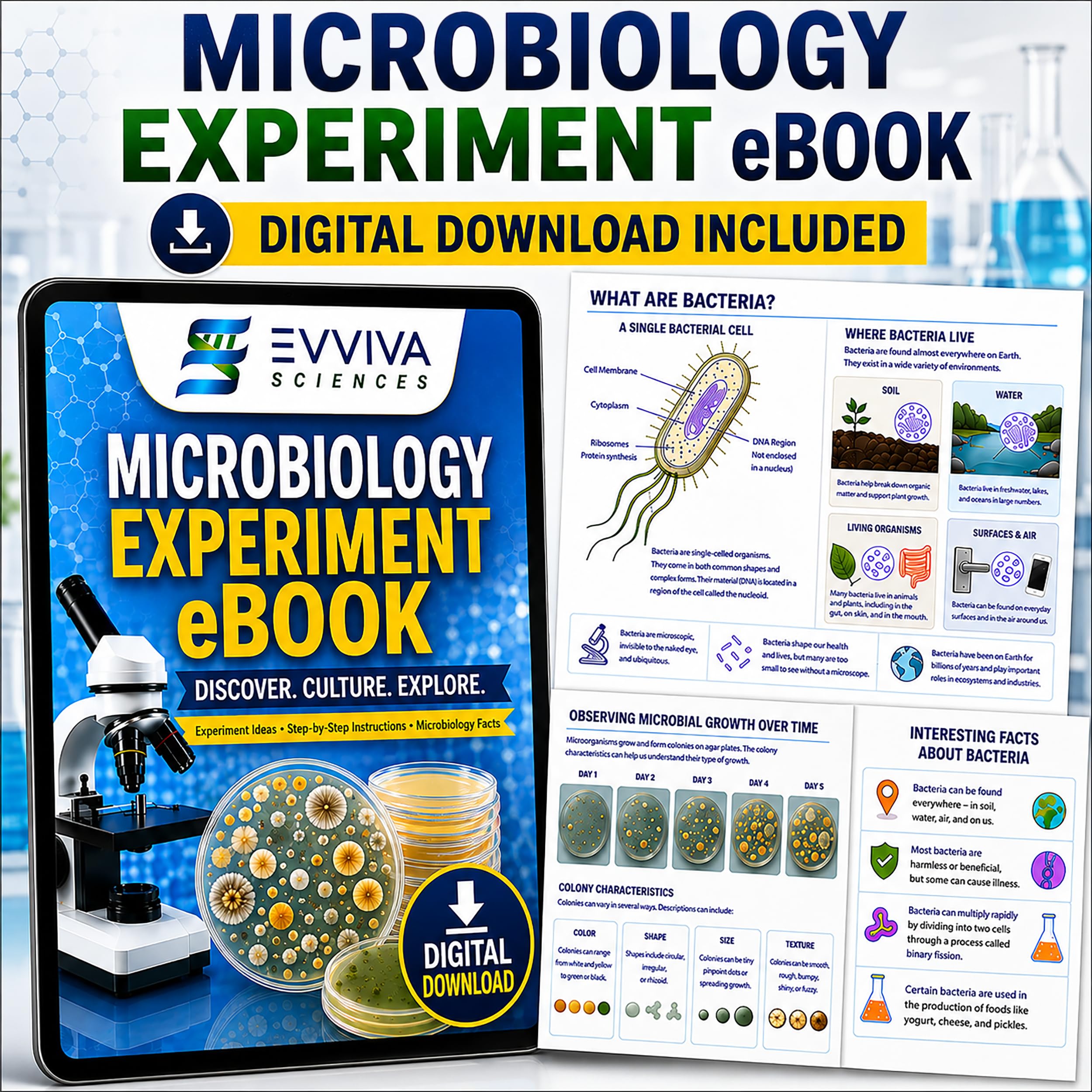 Educational kit designed for ages 15+