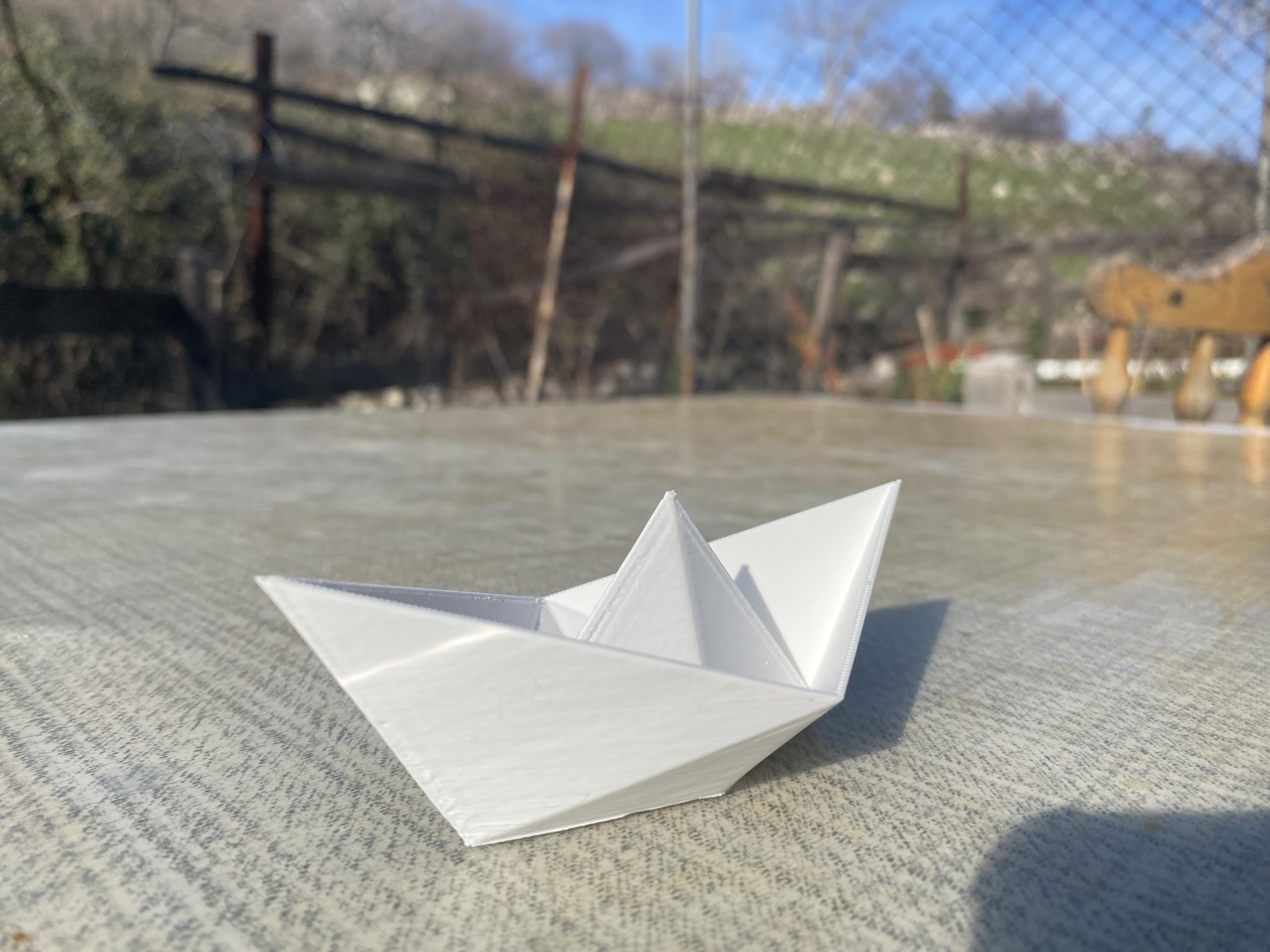 Durable PLA material used for figurine