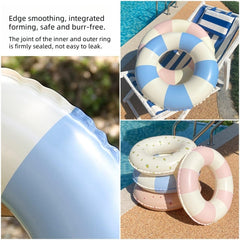 Durable PVC vinyl pool float with UV treatment