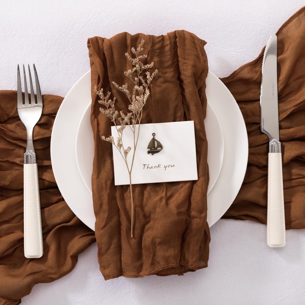 Care guidance for Jimtx Cheesecloth Napkins wash gently in laundry bag