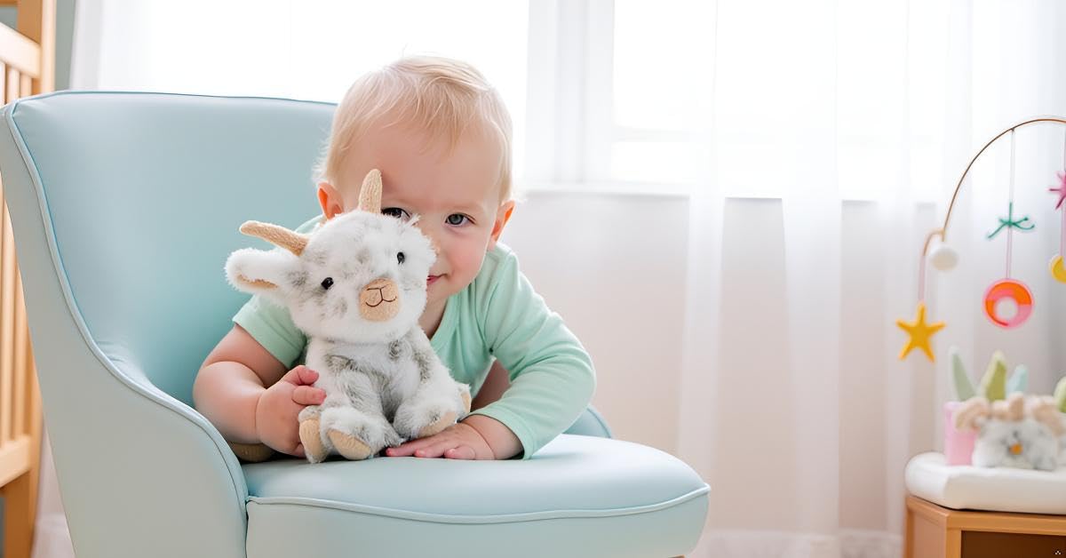Petting Zoo goat plush toy packaging image