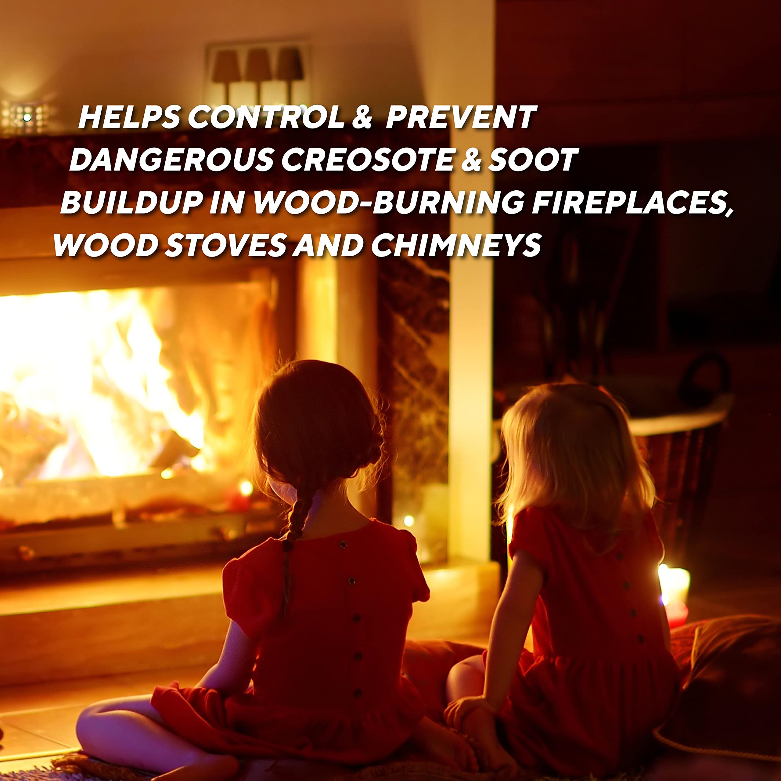 Wood burning fireplace and stove log Duraflame 02903