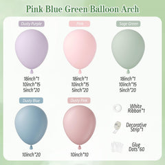 Dusty purple balloons 18inch size