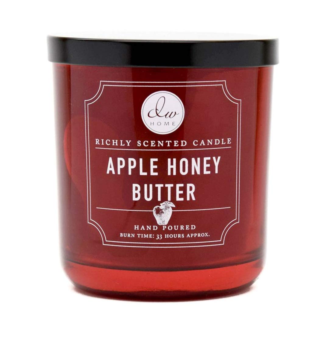 DW Home Apple Honey Butter candle 10oz palm wax blend single wick