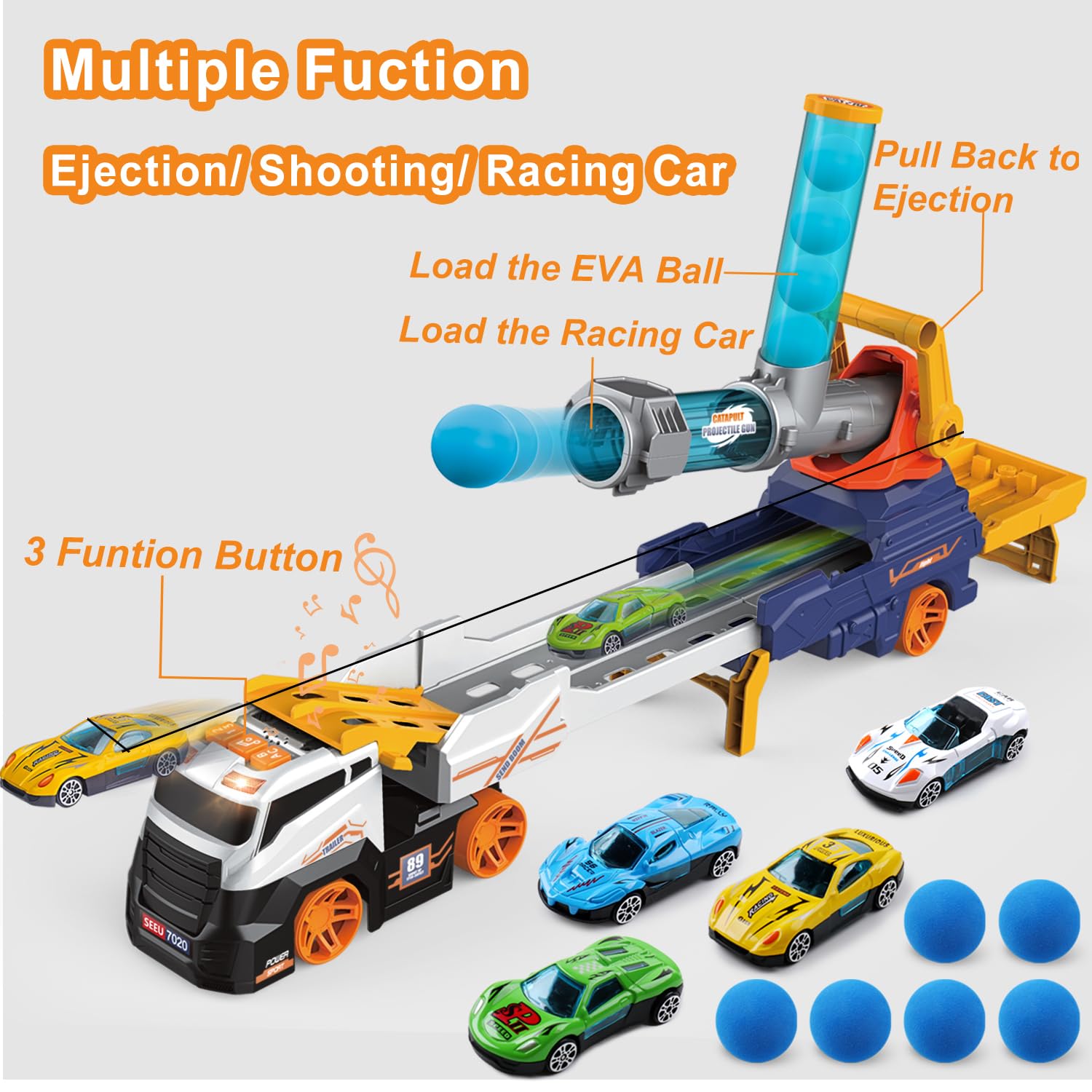 Six EVA foam balls included with Dwi Dowellin set image