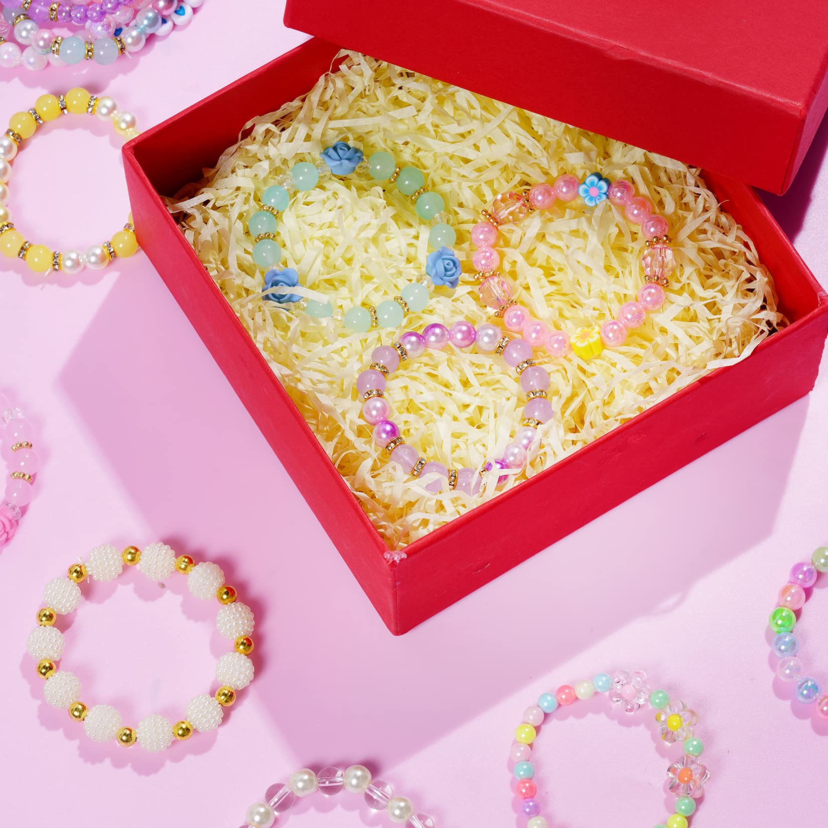 Girls costume jewelry bracelet set for pretend play