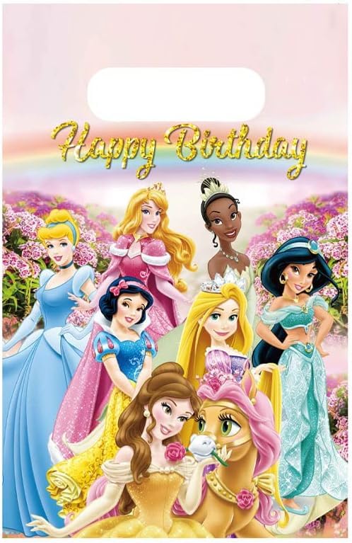 DXRZYS 30 Pc Princess Birthday Party Favors Bags Pink