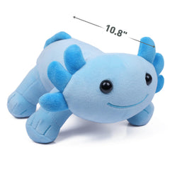 Axolotl plush toy blue 10.8 inch DYBFONO