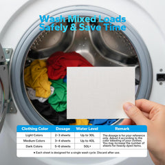 fragrance-free dye-free color catcher for fabrics