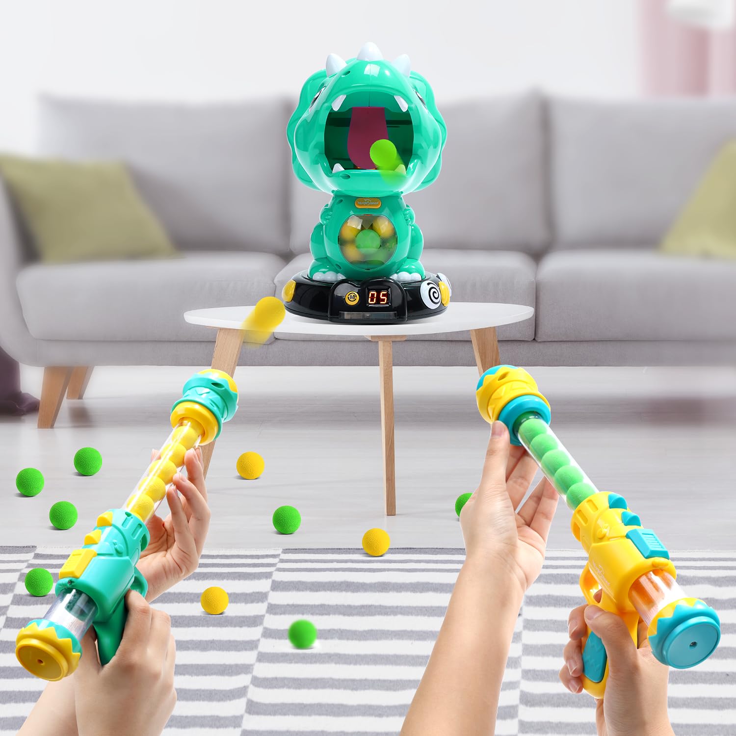 Dynamic and Static shooting modes illustrated