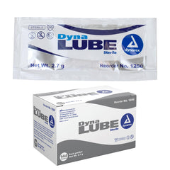 Dynarex DynaLube lubricating jelly 144 packet box