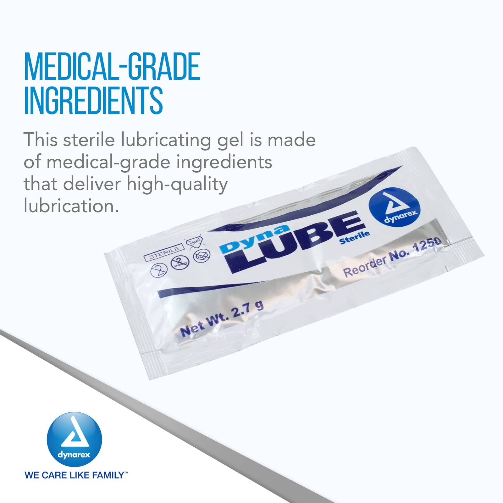 DynaLube jelly used for endoscope insertion
