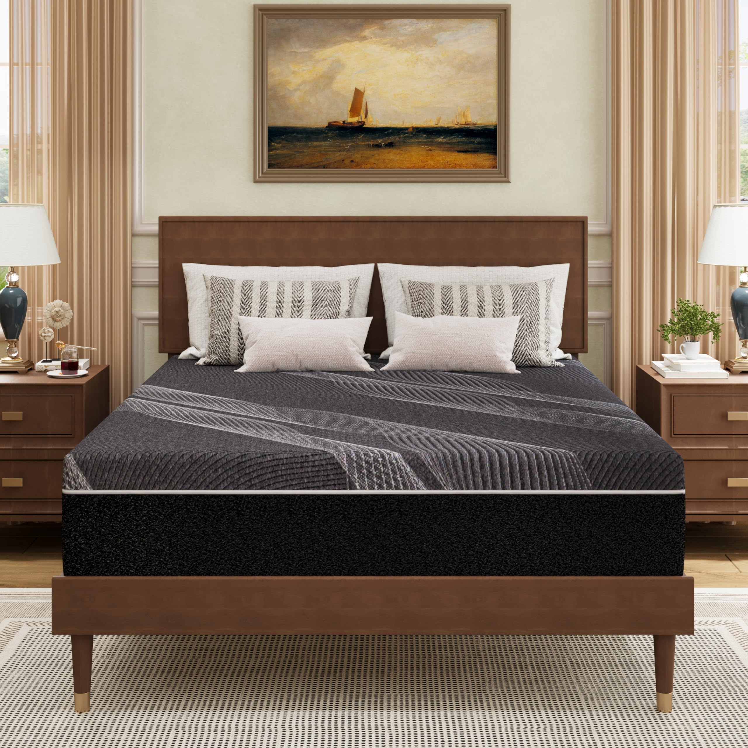 Dyonery Queen Size Mattress gel memory foam product image