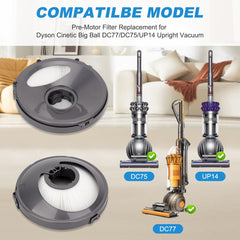 Replacement pre-motor filter for Dyson upright vacuums