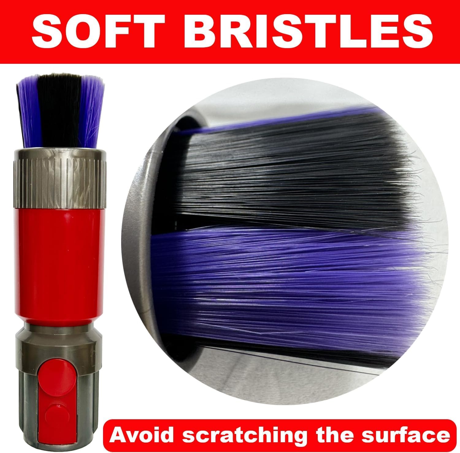 Dyson soft dusting brush attachment for V7 V8 V10 V11 V15