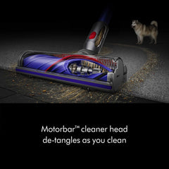 Hair screw tool accessory for upholstery on Dyson V11 Plus