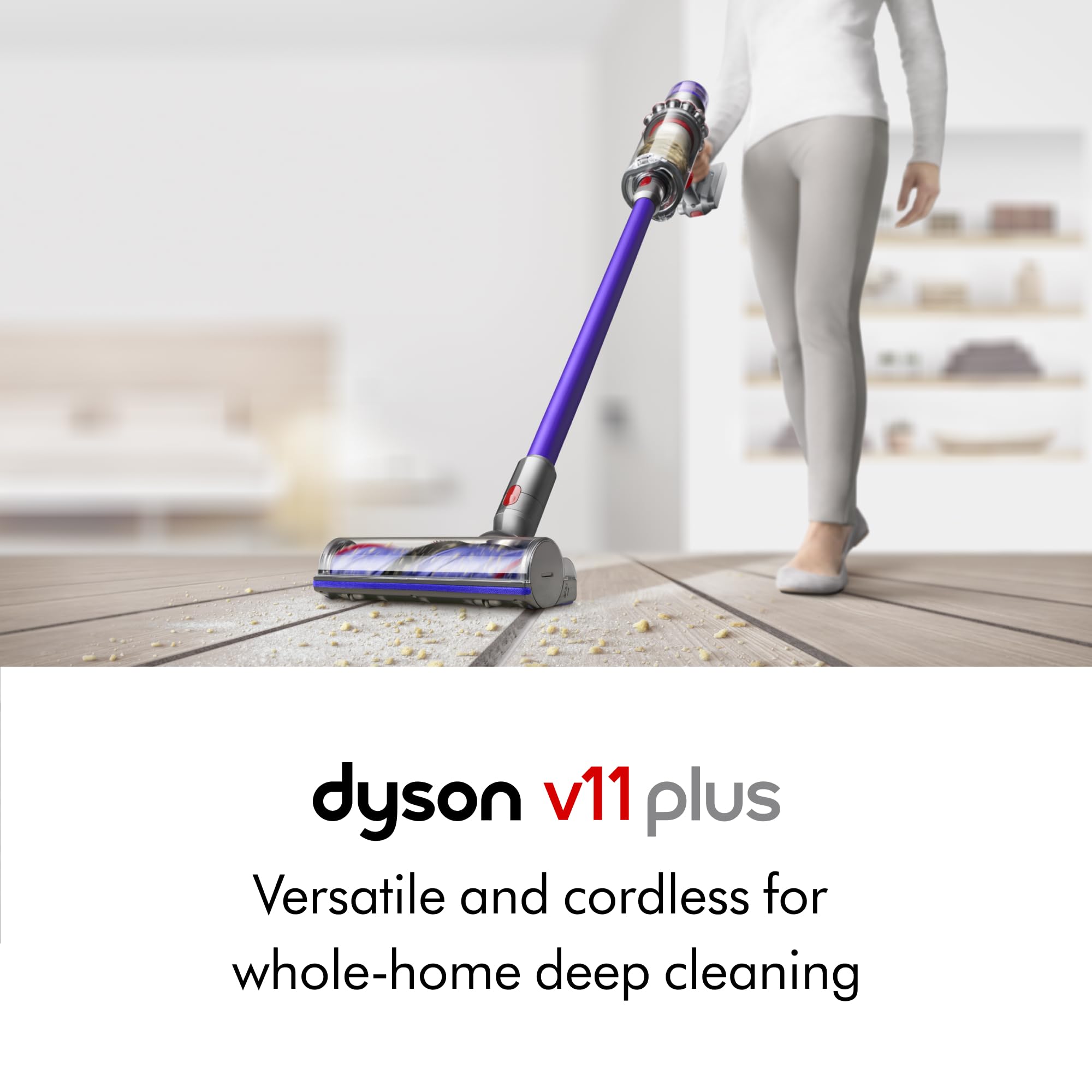 Motorbar cleaner head on Dyson V11 Plus for all floors