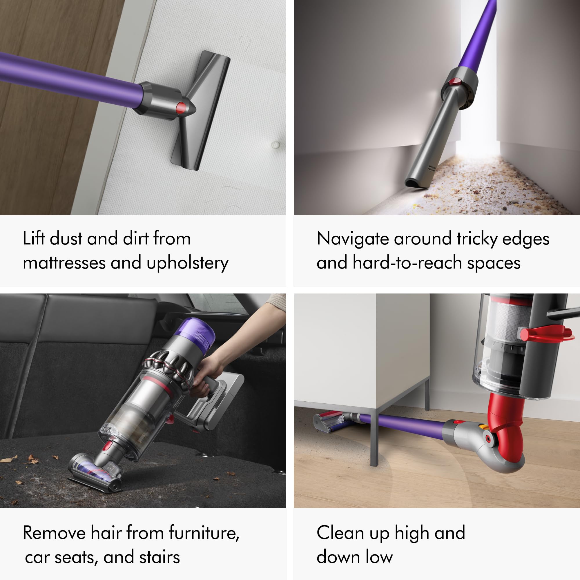 Advanced filtration system on Dyson V11 Plus
