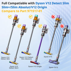 Compatible with Dyson V12 Detect Slim and related V12 Slim models