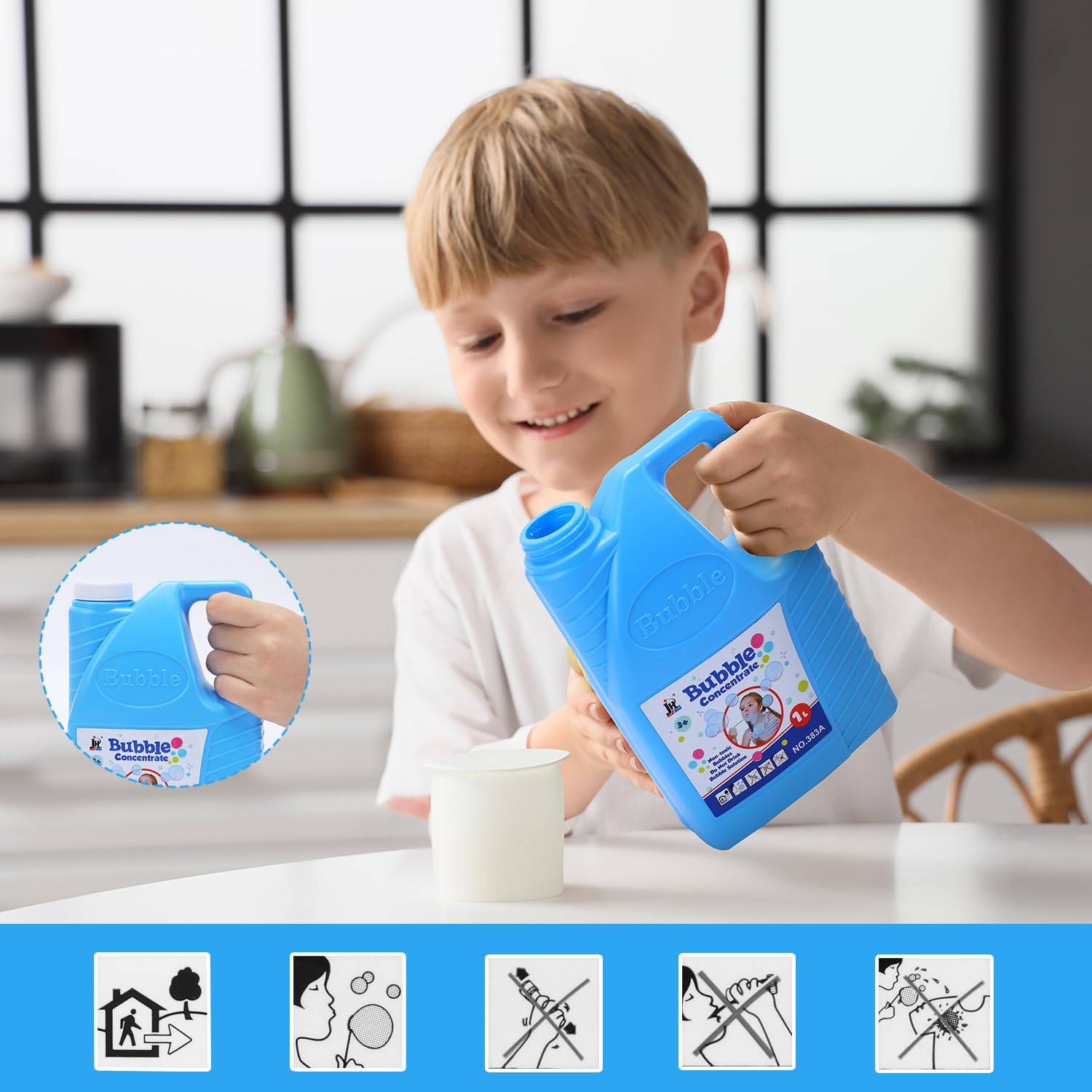 Bubbles for parties EagleStone bubble solution refill
