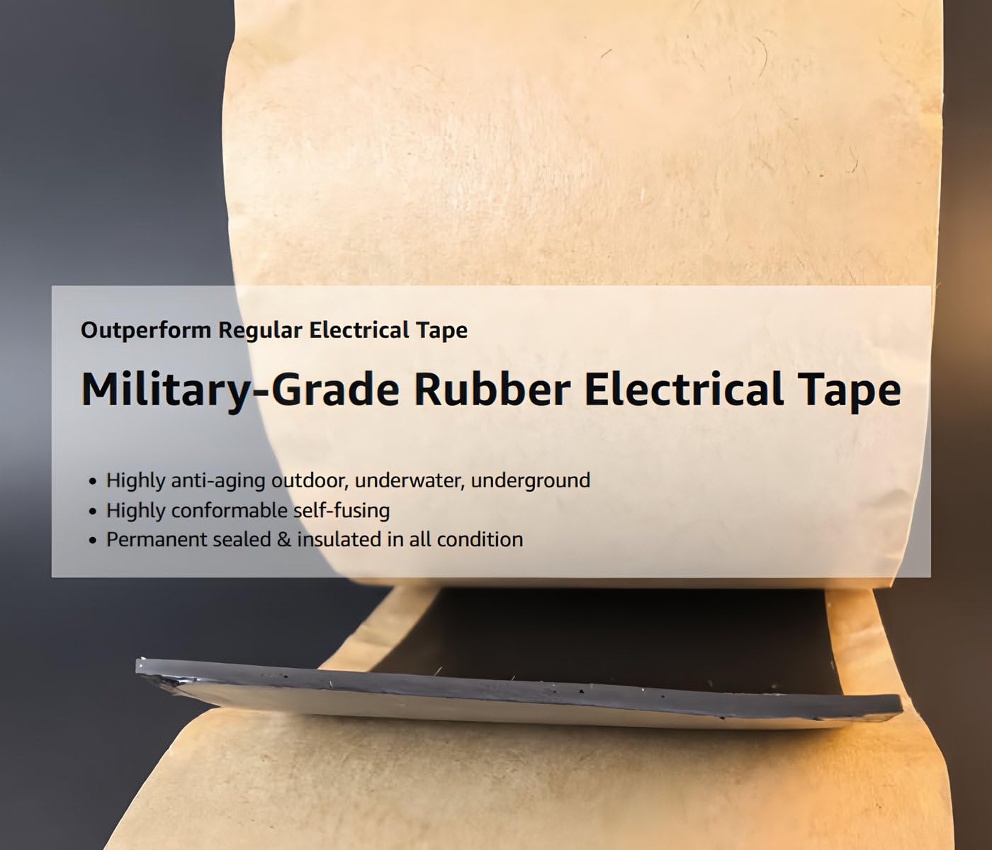 65mil thick tape for waterproofing and insulation