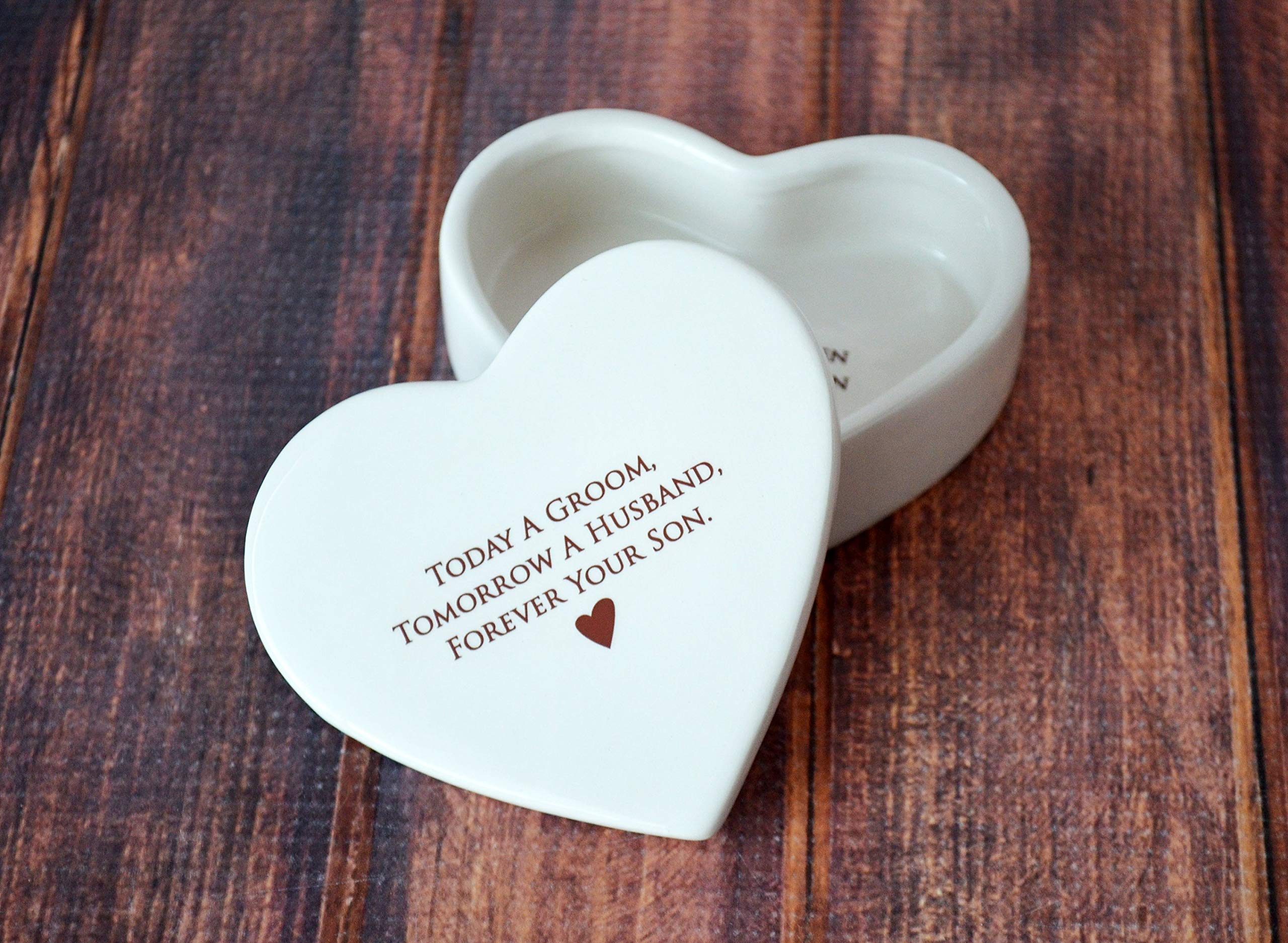 Compact keepsake box measures 3 ¾ in L x 3 in W x 1 ½ in H