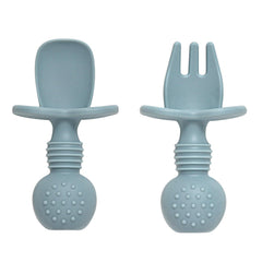 Eascrozn baby feeding set six piece with easy grip handles