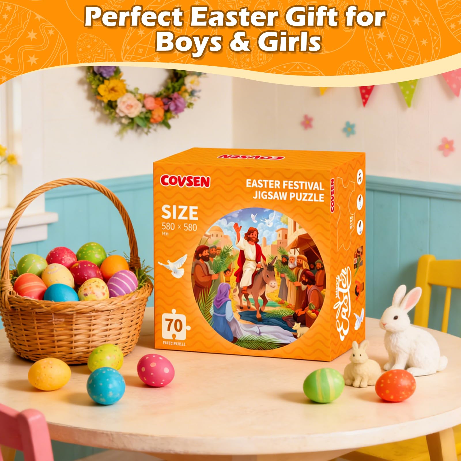 Gift option for Easter Baptism Christian holidays boys and girls