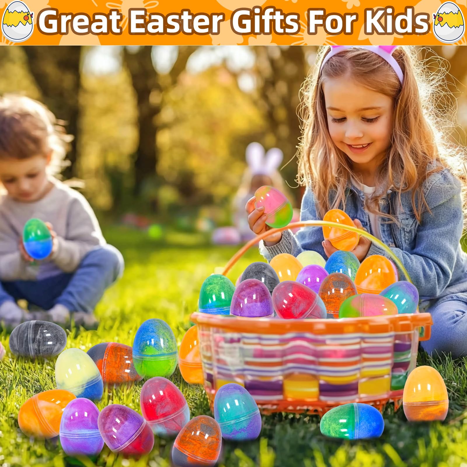 Easter basket stuffer butter slime eggs for gifts