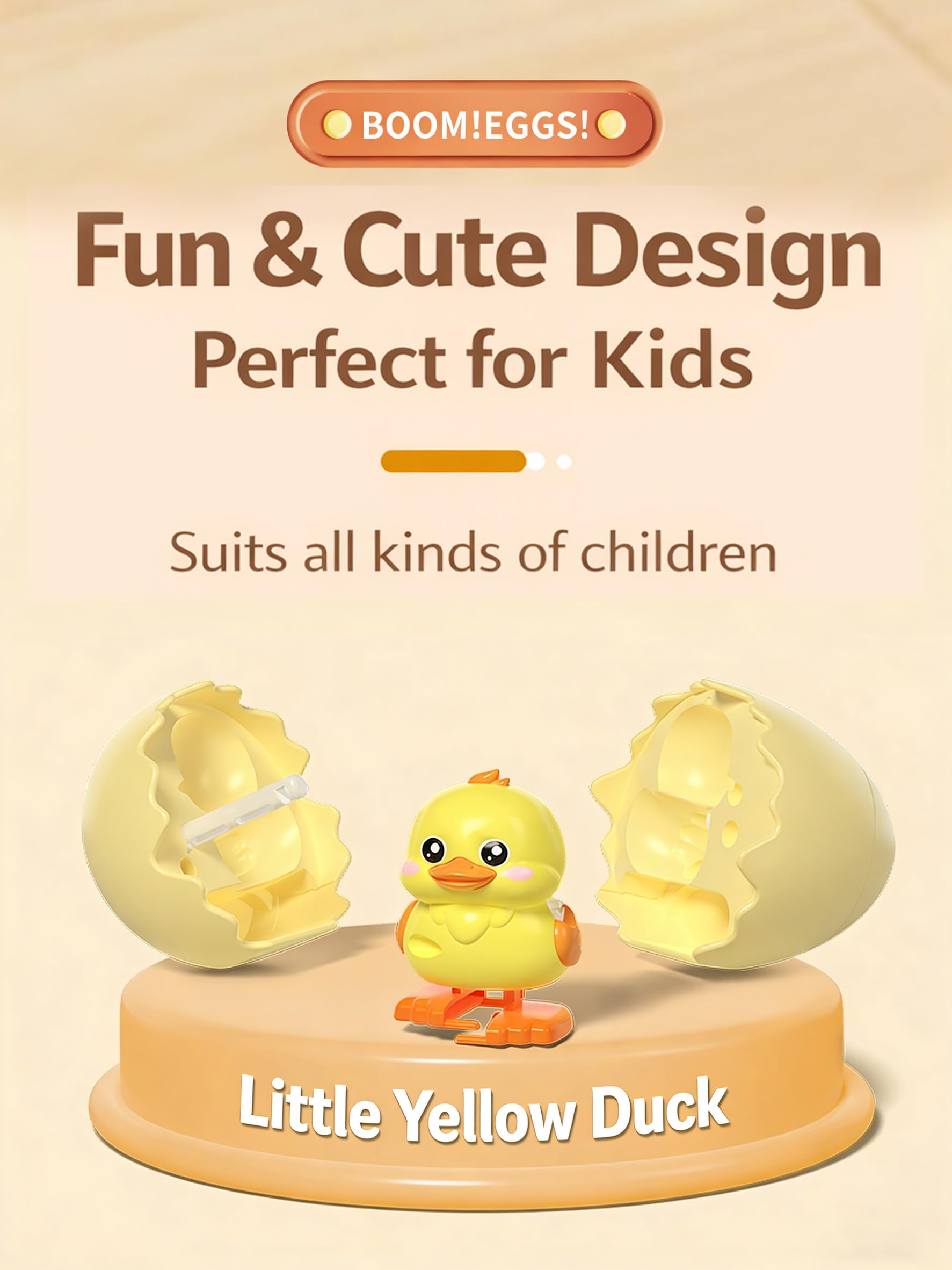 Gift option for birthdays Easter holidays featuring duck toy