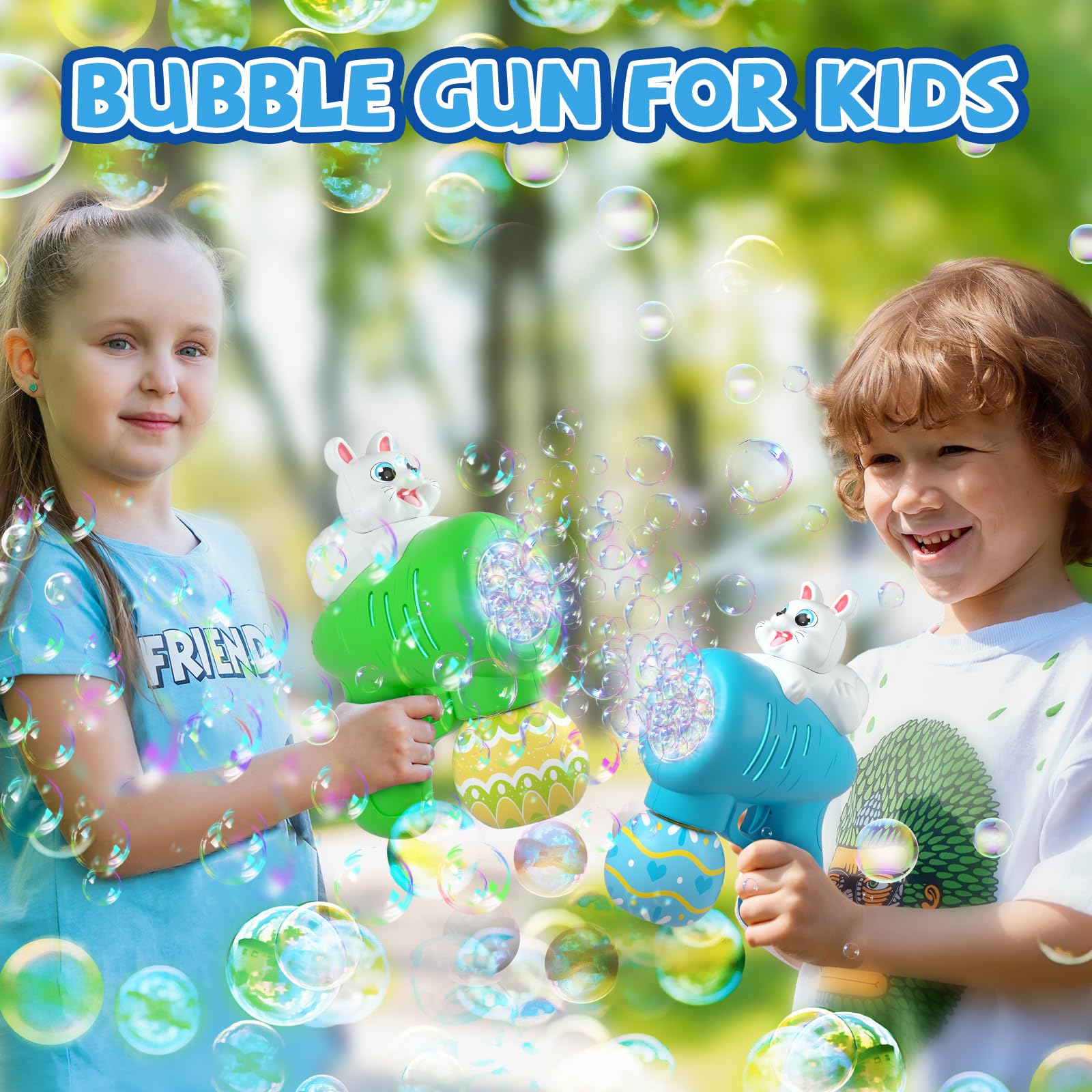Easter Bubble Machine with LED lights design