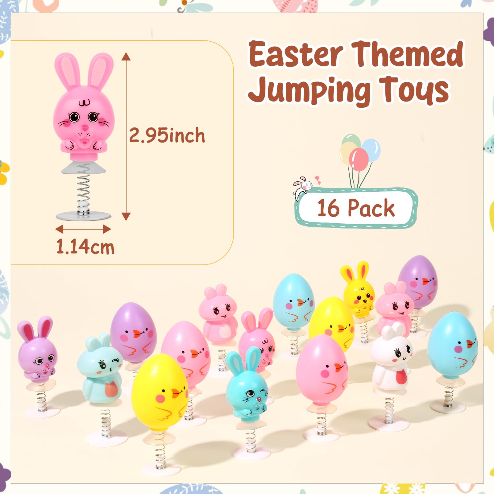 Jumping popper spring launcher toy for kids