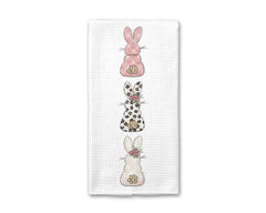 Easter Bunny Kitchen Towel bunny butt design