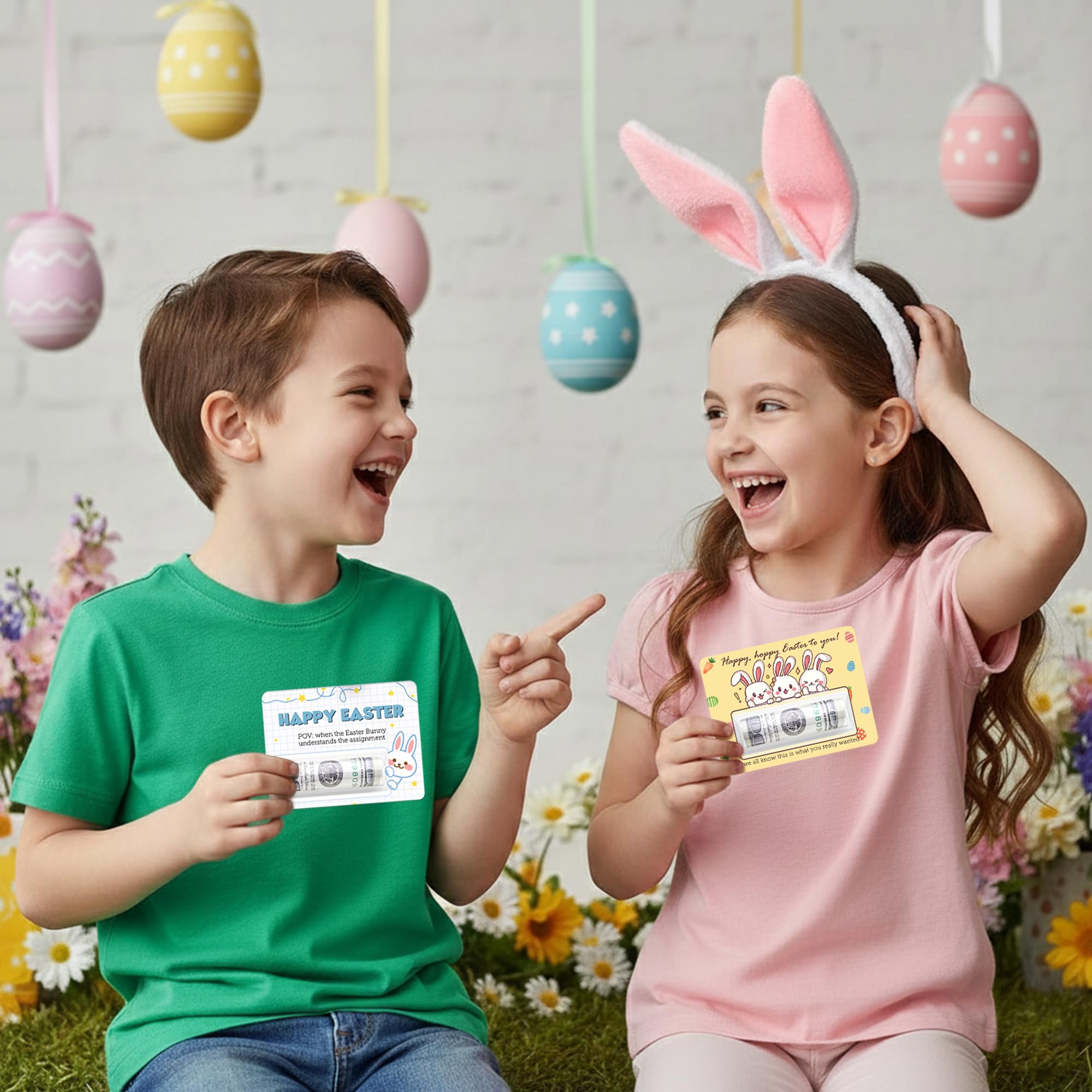 Pack of Easter money holders for multiple recipients