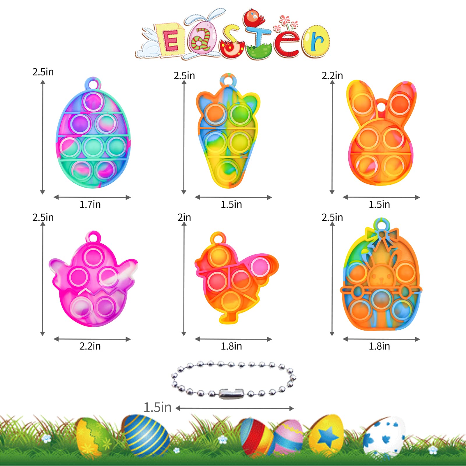 Easter chick design mini fidget toy