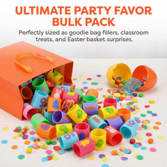 Easter coil spring toys eight colors eight styles