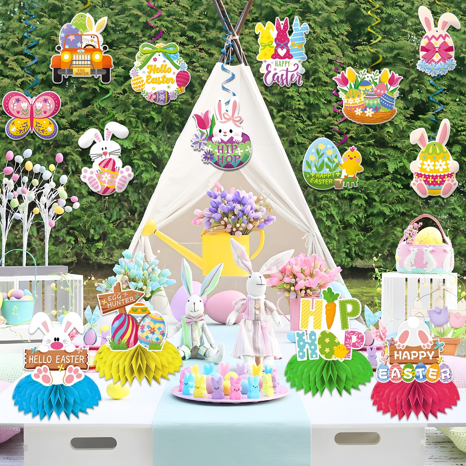easter decorations set home office classroom