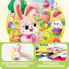 Educational Easter puzzle toys aiding imagination and coordination