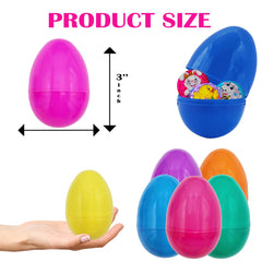 25 count plastic Easter eggs for hunts and gifts