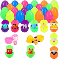 Easter eggs 6 colors with 2 each color and finger puppets
