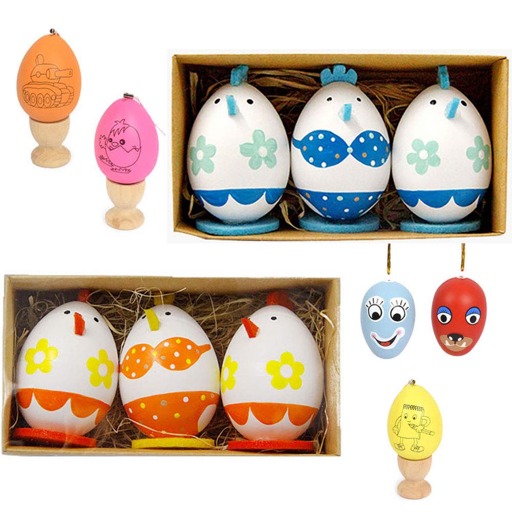 smooth surface durable lightweight plastic egg