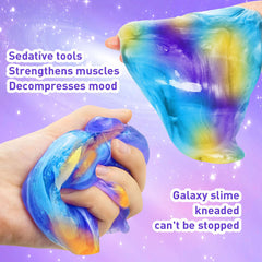 Easter eggs galaxy DIY kit artwork for kids image