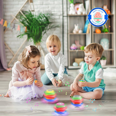 ABS plastic Easter eggs with button batteries for safety