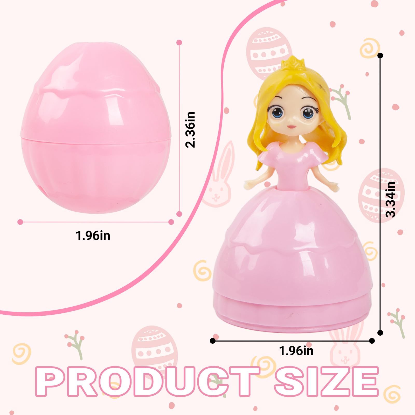 Easter egg hunt supplies princess themed eggs