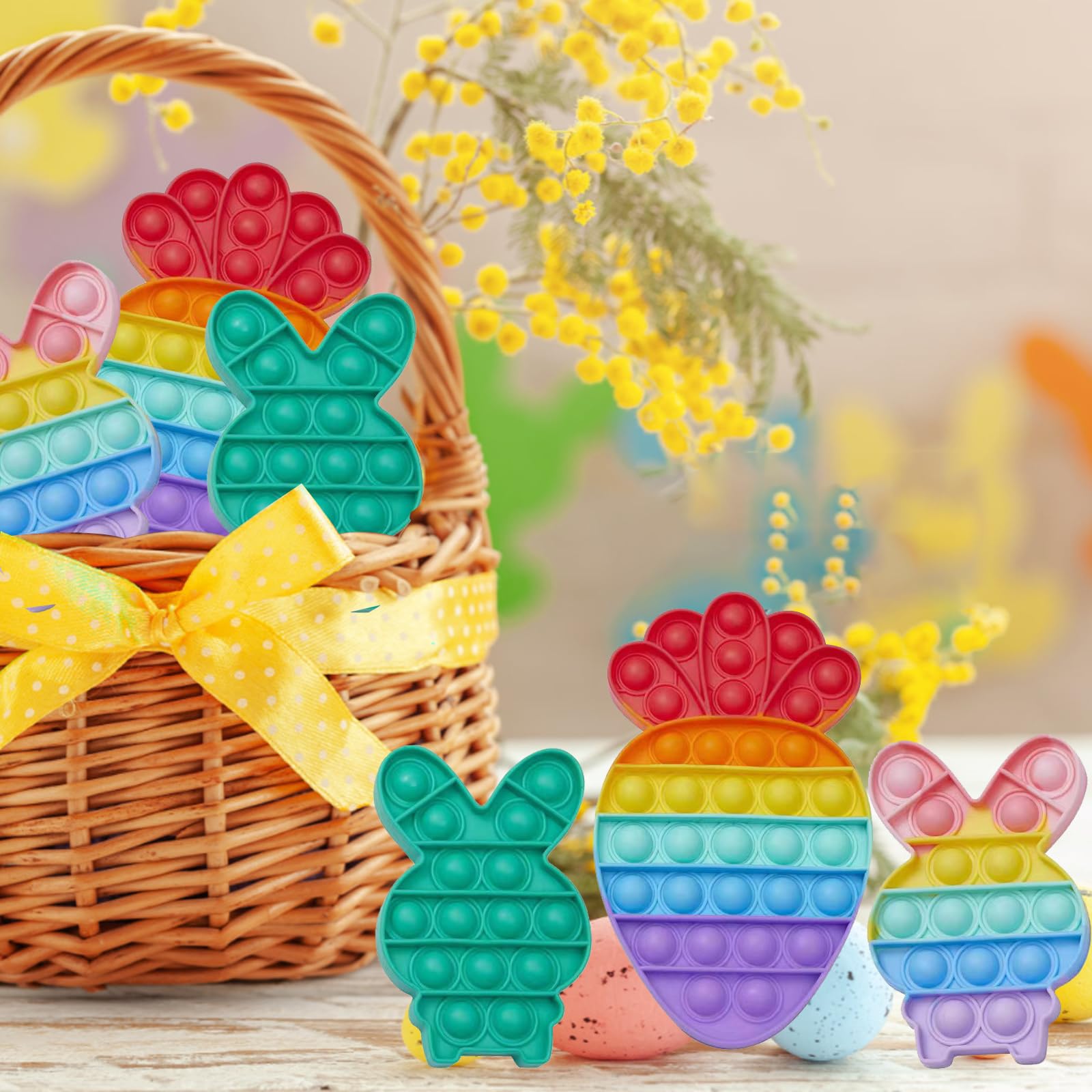 Bunny carrot themed sensory fidget toys for children