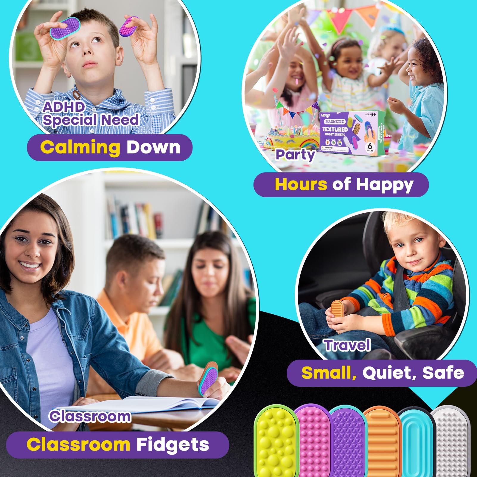 Gift-ready sensory fidget set for teachers prizes