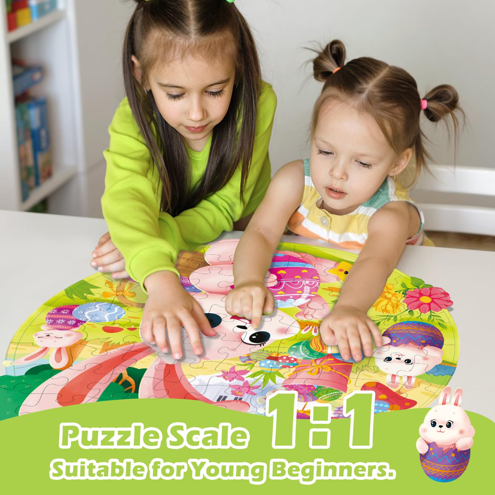 Easter basket stuffers for kids puzzle 4-8
