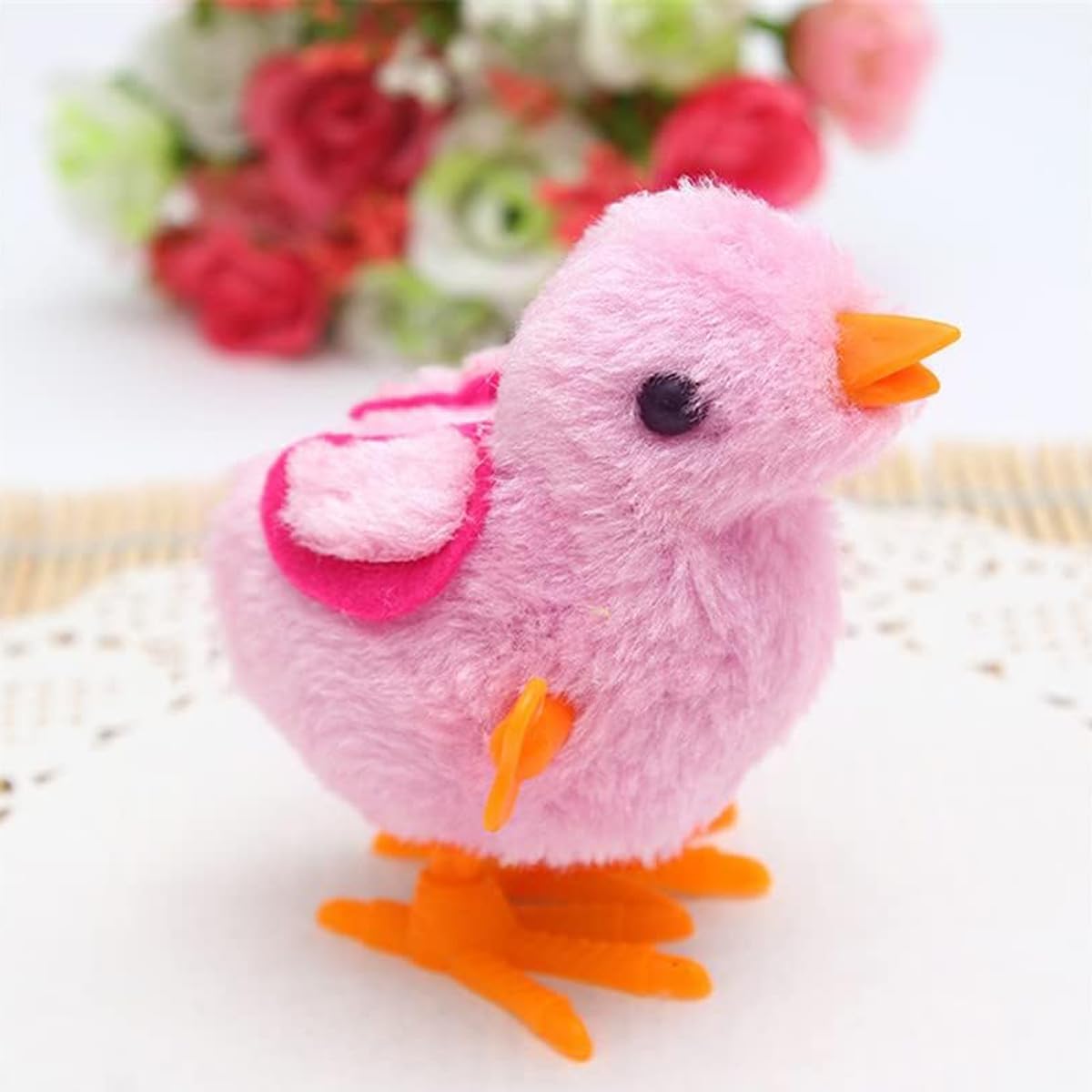 Giftable wind up toy set for Easter stockings