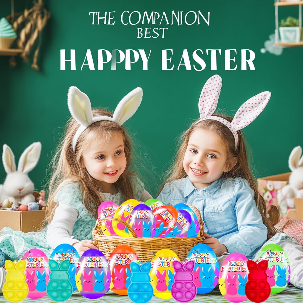 Kids party favors Easter egg fillers 24 pcs set